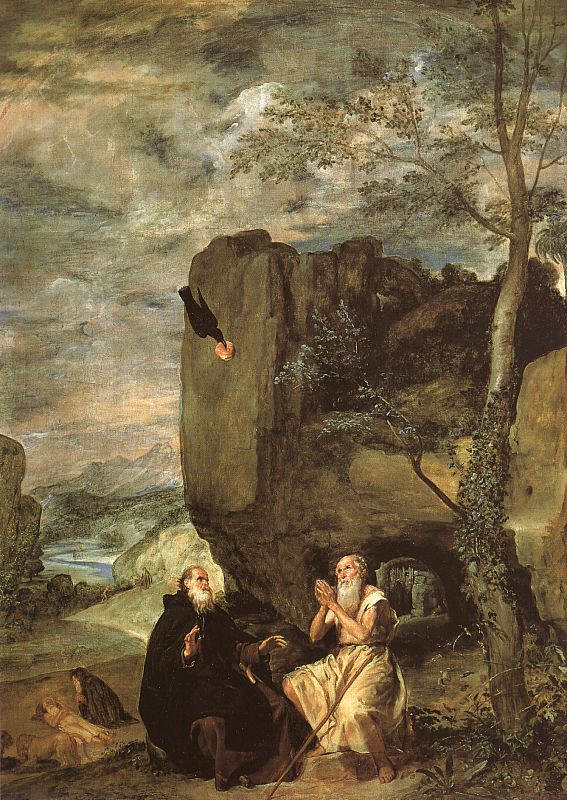 Saint Anthony Abbot Saint Paul the Hermit